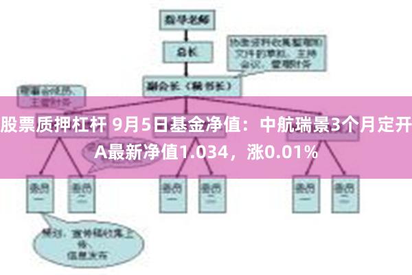 股票质押杠杆 9月5日基金净值：中航瑞景3个月定开A最新净值1.034，涨0.01%