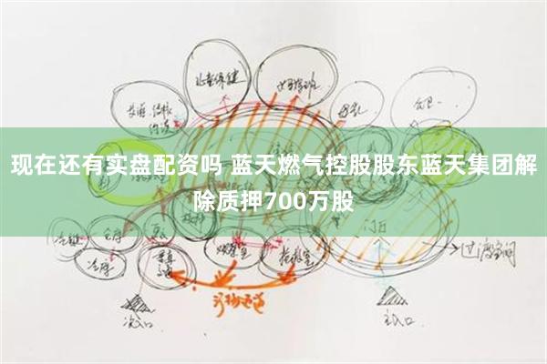 现在还有实盘配资吗 蓝天燃气控股股东蓝天集团解除质押700万股