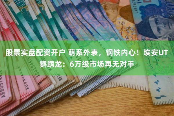 股票实盘配资开户 萌系外表，钢铁内心！埃安UT鹦鹉龙：6万级市场再无对手